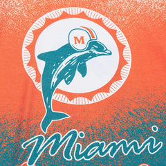 Miami Dolphins Team Burst Vintage Logo T-Shirt - White on sale