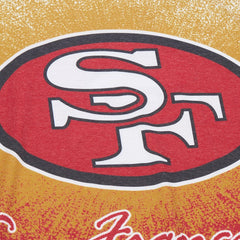 San Francisco 49ers Team Burst Vintage Logo T-Shirt - White on sale
