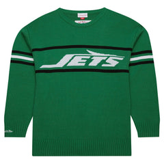 New York Jets Throwback 1984 Pullover Sweater - Green for sale