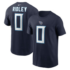 Calvin Ridley Tennessee Titans Player Name & Number T-Shirt - Navy cheap