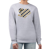 Vegas Golden Knights G-III 4Her by Carl Banks Women's Heart Graphic Pullover Sweatshirt - Heather Gray Sweatshirts