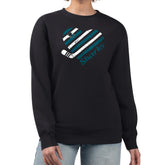 San Jose Sharks G-III 4Her by Carl Banks Women's Heart Graphic Pullover Sweatshirt - Black Sweatshirts