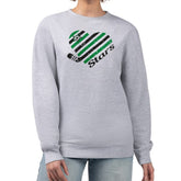 Dallas Stars G-III 4Her by Carl Banks Women's Heart Graphic Pullover Sweatshirt - Heather Gray Sweatshirts