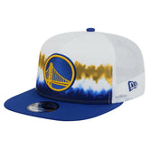 Golden State Warriors Dip-Dye 9FIFTY A-Frame Trucker Snapback Hat sale - White/Royal for sale