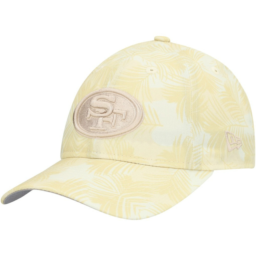 San Francisco 49ers New Era Women's Frond 9TWENTY Adjustable Hat - Cream cheap