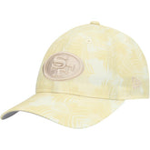 San Francisco 49ers New Era Women's Frond 9TWENTY Adjustable Hat - Cream cheap