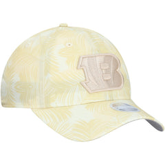 Cincinnati Bengals New Era Women's Frond 9TWENTY Adjustable Hat - Cream outlet