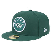 Green Bay Packers New Era Checkered 59FIFTY Fitted Hat - Green outlet