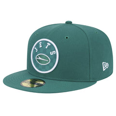 New York Jets New Era Checkered 59FIFTY Fitted Hat - Green discount