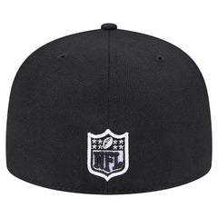 New Orleans Saints New Era Checkered 59FIFTY Fitted Hat - Black discount
