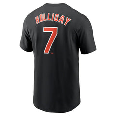 Jackson Holliday Baltimore Orioles Youth Name & Number T-Shirt Black