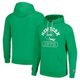 New York Jets Homage Unisex Helmet Tri-Blend Pullover Hoodie - Green on sale