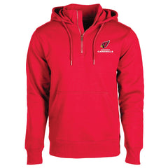 Arizona Cardinals Dunbrooke Unisex Defender Quarter-Zip Hoodie - Cardinal on sale