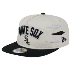 Chicago White Sox Iron Golfer Snapback Hat Cream