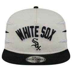 Chicago White Sox Iron Golfer Snapback Hat Cream