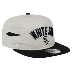 Chicago White Sox Iron Golfer Snapback Hat Cream