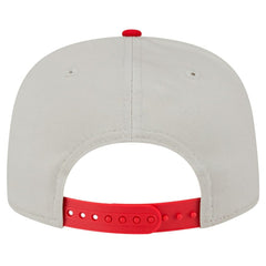 Cincinnati Reds Iron Golfer Snapback Hat Cream