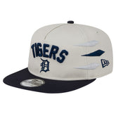Detroit Tigers Iron Golfer Snapback Hat Cream