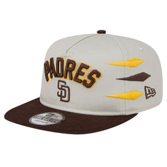 San Diego Padres Iron Golfer Snapback Hat Cream