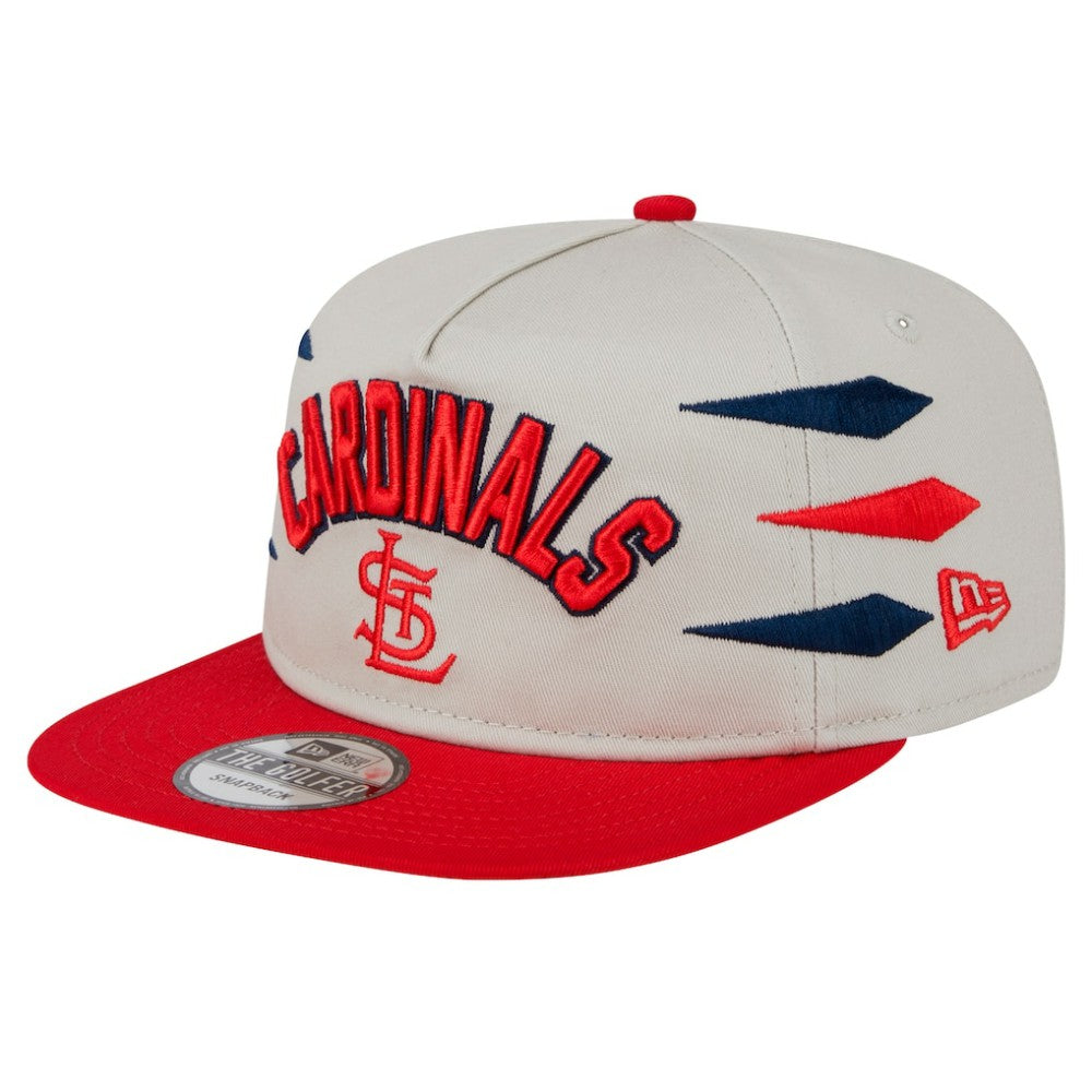 St. Louis Cardinals Iron Golfer Snapback Hat Cream