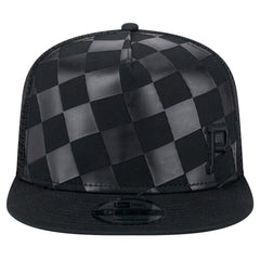 Pittsburgh Pirates Score Check 9FIFTY A-Frame Trucker Snapback Hat Black
