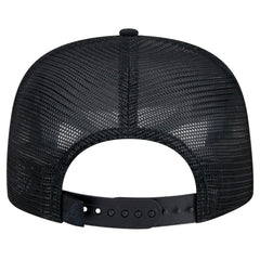 Atlanta Braves Score Check A-Frame Trucker 9FIFTY Snapback Hat Black
