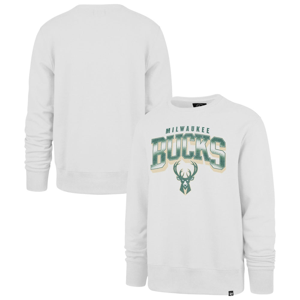 Milwaukee Bucks '47 Spotlight Headline Pullover Sweatshirt - White online
