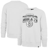Brooklyn Nets '47 Spotlight Headline Pullover Sweatshirt - White on sale