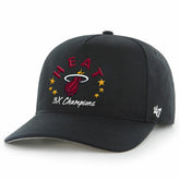 Miami Heat '47 Champs Global Star Hitch Adjustable Hat - Black for sale