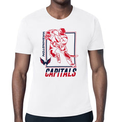 Washington Capitals Starter Player Grid T-Shirt - White T-shirts