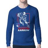New York Rangers Starter Player Grid Long Sleeve T-Shirt - Blue T-shirts