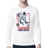 Florida Panthers Starter Player Grid Long Sleeve T-Shirt - White T-shirts