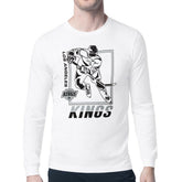 Los Angeles Kings Starter Player Grid Long Sleeve T-Shirt - White T-shirts
