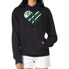 Boston Celtics G-III 4Her by Carl Banks Women's Heart Pullover Hoodie - Black cheap