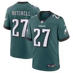 Quinyon Mitchell Philadelphia Eagles Player Game Jersey - Midnight Green for sale