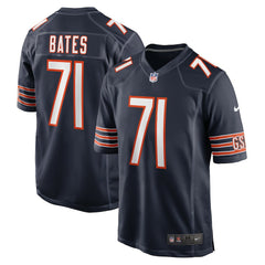 Ryan Bates Chicago Bears Game Jersey - Navy discount