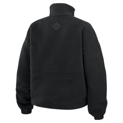 Vegas Golden Knights WEAR by Erin Andrews Women's Polar Fleece Half-Zip Jacket - Black Jackets