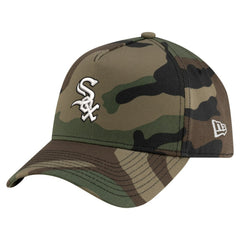 Chicago White Sox Woodland Team Pop 9FORTY A-Frame Adjustable Hat Camo