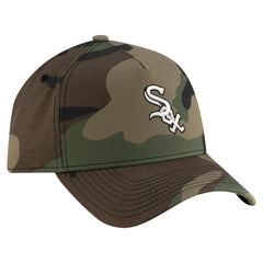 Chicago White Sox Woodland Team Pop 9FORTY A-Frame Adjustable Hat Camo