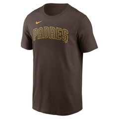 Jackson Merrill San Diego Padres Fuse Name & Number T-Shirt Brown