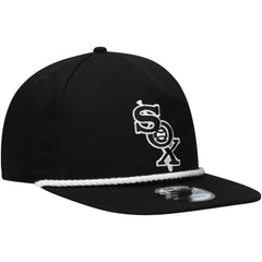 Chicago White Sox Golfer Snapback Hat Black