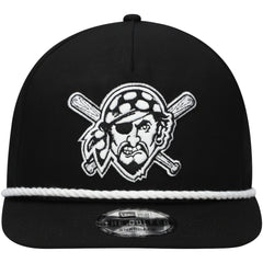 Pittsburgh Pirates Golfer Snapback Hat Black