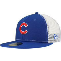 Chicago Cubs Team Color 59FIFTY Trucker Fitted Hat Royal