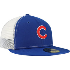 Chicago Cubs Team Color 59FIFTY Trucker Fitted Hat Royal