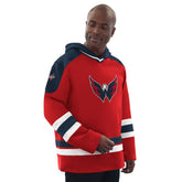 Washington Capitals Starter Hockey Pullover Hoodie - Red/Navy Hoodies