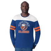 New York Islanders Starter Blitz Durene Long Sleeve T-Shirt - Royal T-shirts