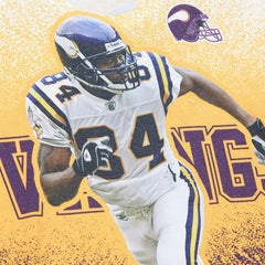 Randy Moss Minnesota Vikings Burst Retired Player T-Shirt - Gray outlet