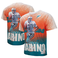 Dan Marino Miami Dolphins Burst Retired Player T-Shirt - White for sale