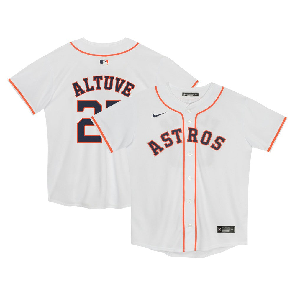 Jose Altuve Houston Astros Preschool Home Game Jersey White
