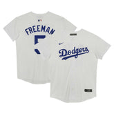 Freddie Freeman Los Angeles Dodgers Preschool Home Game Jersey White